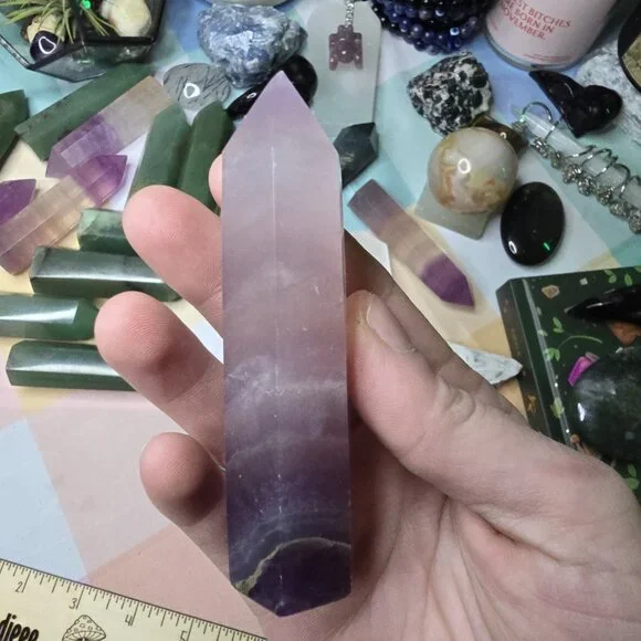 Fluorite Crystal Tower - Picture 2 of 5